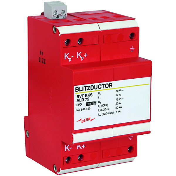 DEHN Kombi-Ableiter Blitzductor VT BVT KKS ALD 75